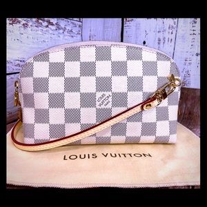 Louis Vuitton Damier Azur Pouch PM crossbody